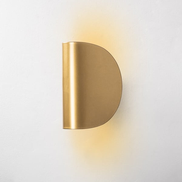LED nástenné svietidlo v zlatej farbe Heybe – Opviq lights-image-2