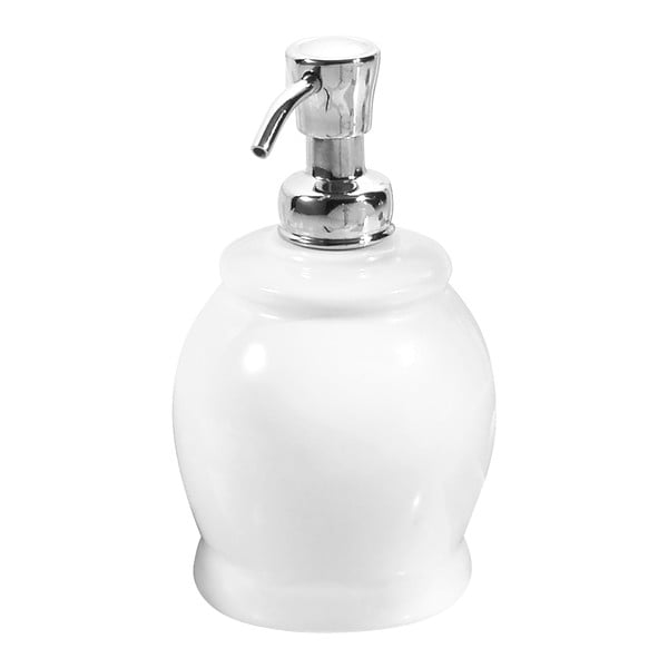 Biely dávkovač na mydlo iDesign York, 440 ml