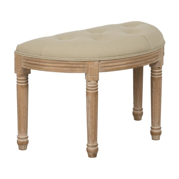 Béžová/v prírodnej farbe lavica Royal – Ixia