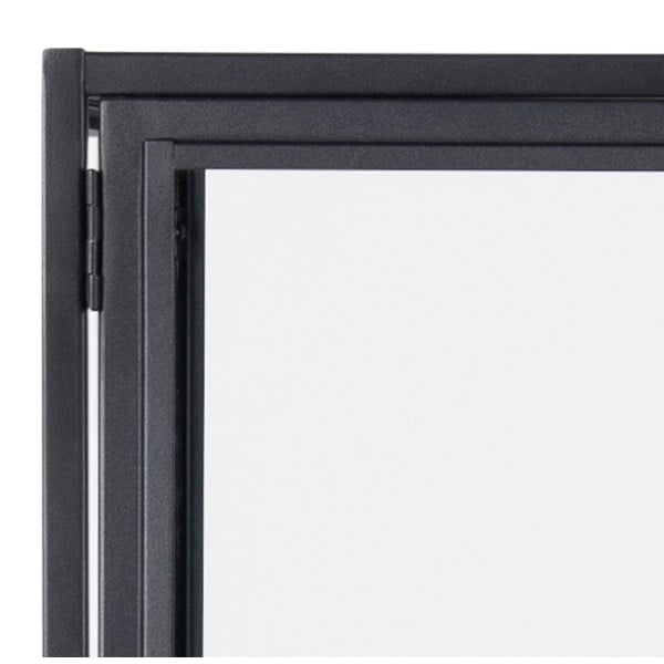 Čierna vitrína s policami v dubovom dekore Actona Seaford-image-3