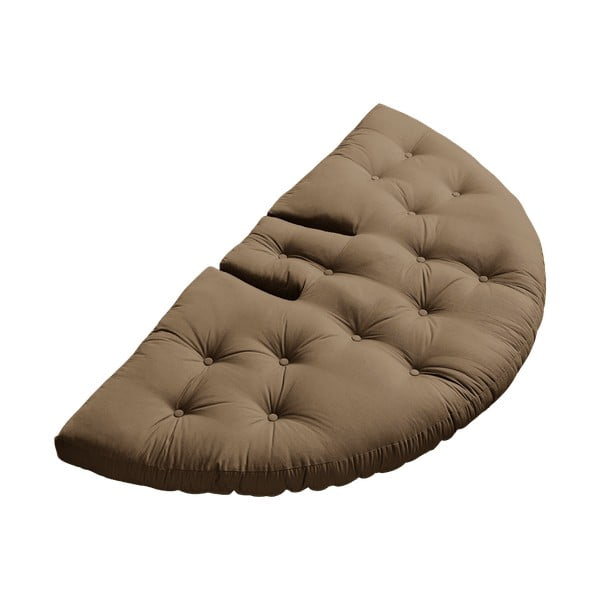 Rozkladacie kreslo s hnedým poťahom Karup Design Nest Mocca-image-1