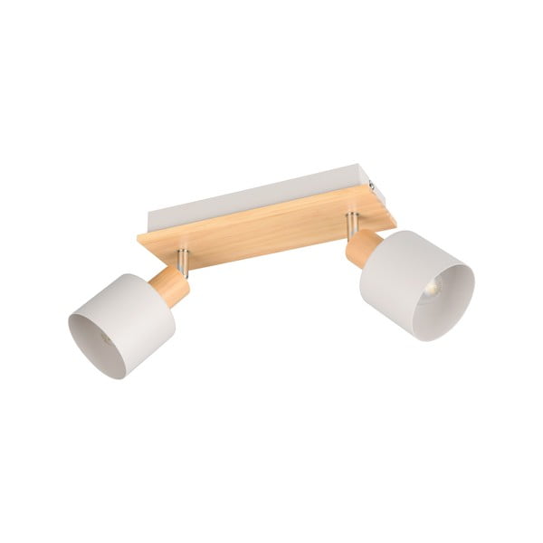 Bodové svietidlo v bielo-prírodnej farbe ø 9 cm Shanti – Trio