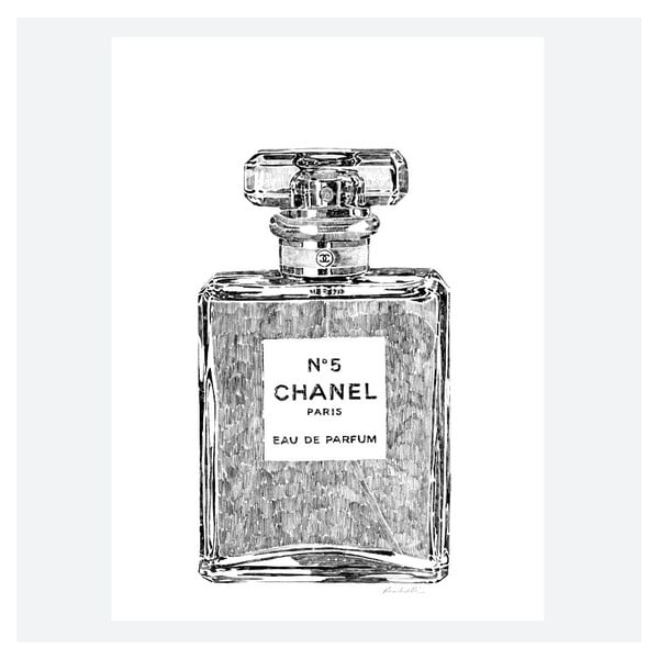 Plagát Perfume Bottle, 30x40 cm