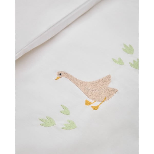 Biele detské obliečky do postieľky z bavlneného perkálu 70x140 cm Milu – Kave Home-image-2