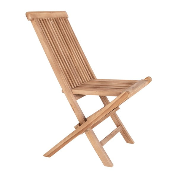 Drevené záhradné stoličky v súprave 2 ks v prírodnej farbe Toledo – House Nordic-image-3