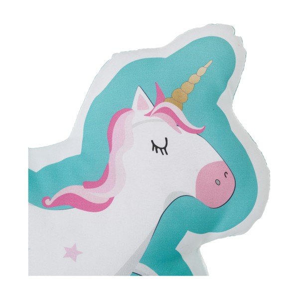 Sada 3 farebných vankúšov v tvare jednorožca Unimasa, 34 x 30 cm-image-2