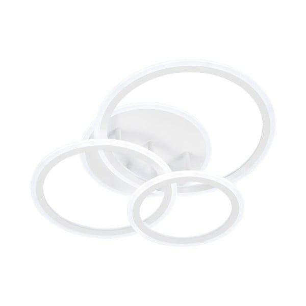 Biele stmievateľné LED stropné svietidlo na diaľkové ovládanie 50,5x60 cm Gelder – Fischer & Honsel