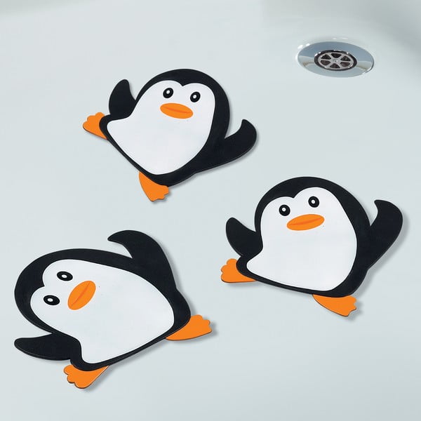 Detské protišmykové podložky v súprave 5 ks do vane 11x12 cm Pingy – Spirella-image-1