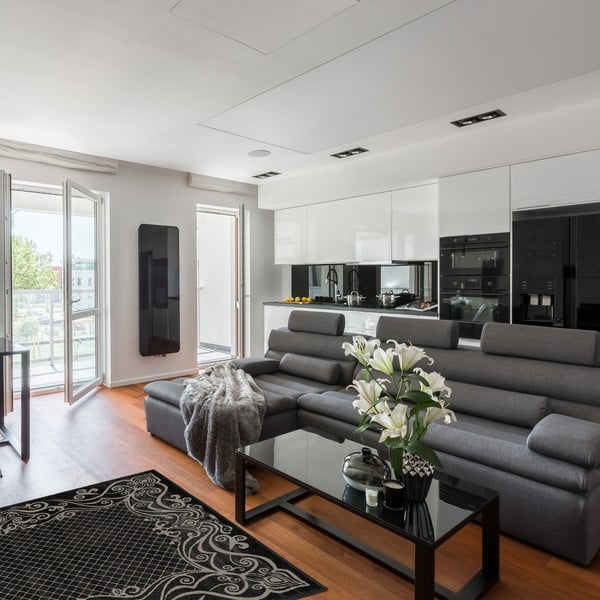 Tmavosivý koberec 80x150 cm Soft – FD-image-1