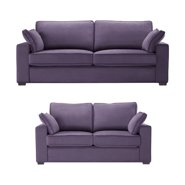 Dvojdielna sedacia súpravaJalouse Maison Serena, fialová