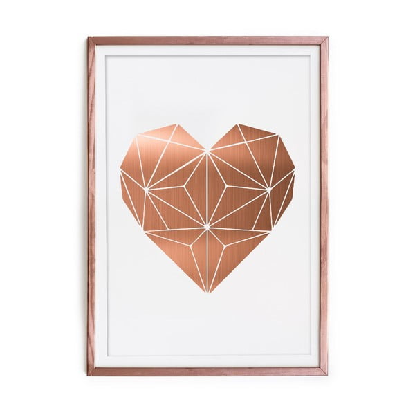 Obraz Really Nice Things Cobre Heart, 60 × 40 cm