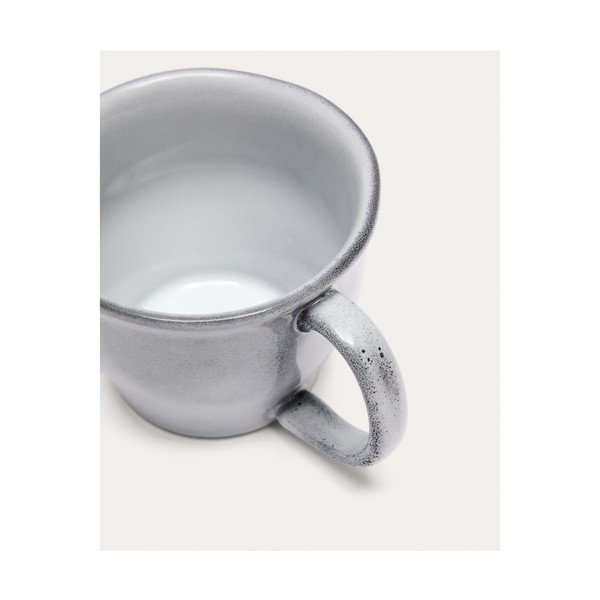 Modrá keramická šálka Dovec – Kave Home-image-3