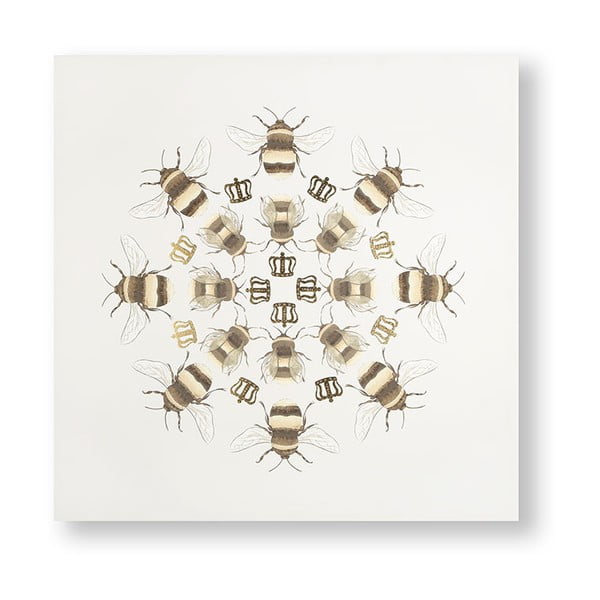 Obraz Graham & Brown Beautiful Bees, 60 × 60 cm