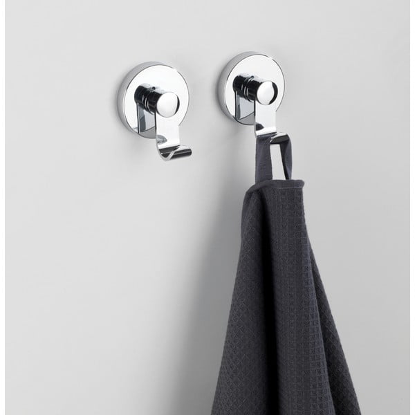 Súprava 2 nástenných háčikov Wenko Vacuum Loc Irun-image-1