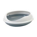 Bielo-sivý mačací záchod 49x55 cm Savic Figaro – Plaček Pet Products