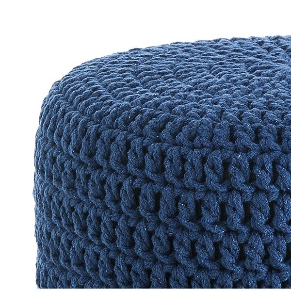Modrý puf Tomasucci Choose, ø 40 cm-image-1