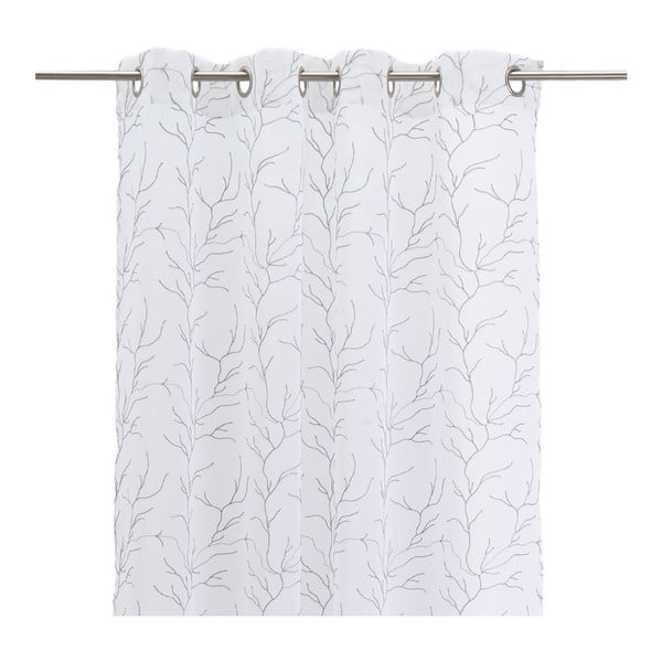 Bielo-sivá záclona 140x260 cm Coral – Casa Selección