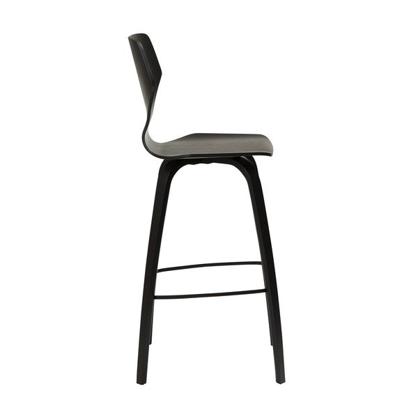 Čierna barová stolička (výška sedadla 75 cm) S.I.T – DAN-FORM Denmark-image-3
