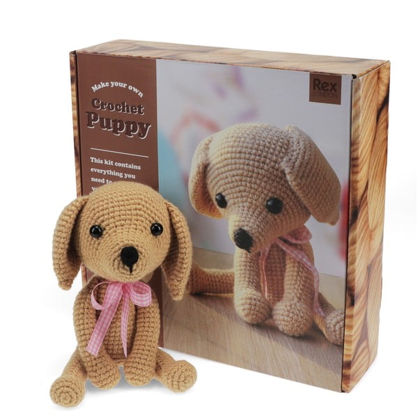 Kreatívna súprava DIY Crochet Puppy – Rex London
