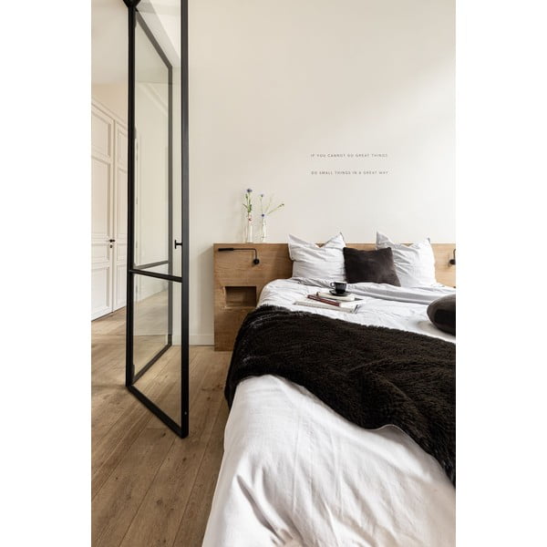 Čierna umelá kožušina Tiseco Home Studio Lambskin, 60 x 180 cm-image-1