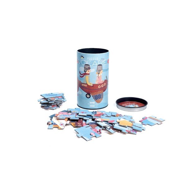 Puzzle preteky v oblakoch Londji