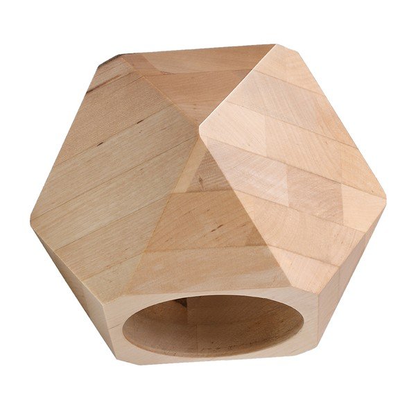 Nástenné svietidlo z masívneho dreva v prírodnej farbe Vige – Sollux