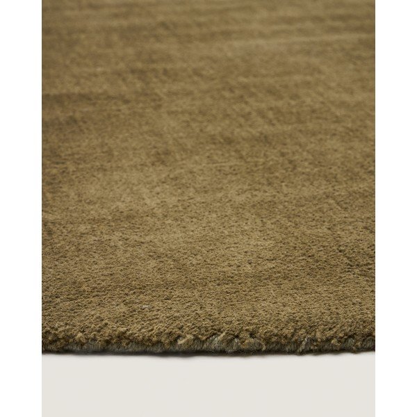 Zelený okrúhly koberec ø 200 cm Empuries – Kave Home-image-3