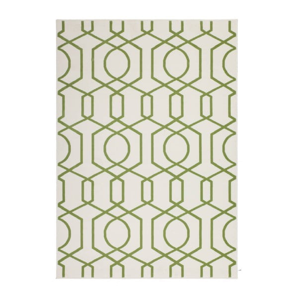 Zelený koberec Kayoom Stella Elfenbein Grun, 160 × 230 cm