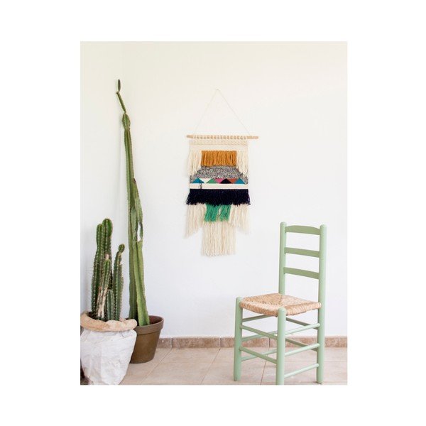 Bavlnená tapiséria Really Nice Things Ikat, 40 × 60 cm-image-1