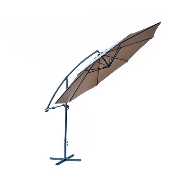 Béžový slnečník ø 350 cm - Rojaplast-image-3