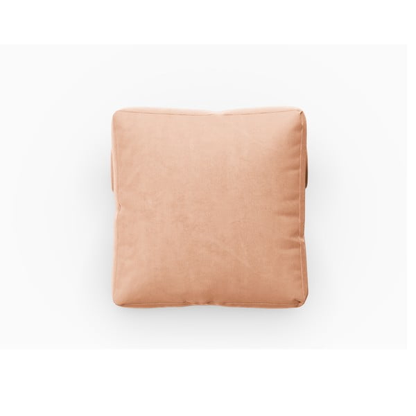 Ružový zamatový vankúš k modulárnej pohovke Rome Velvet - Cosmopolitan Design-image-1