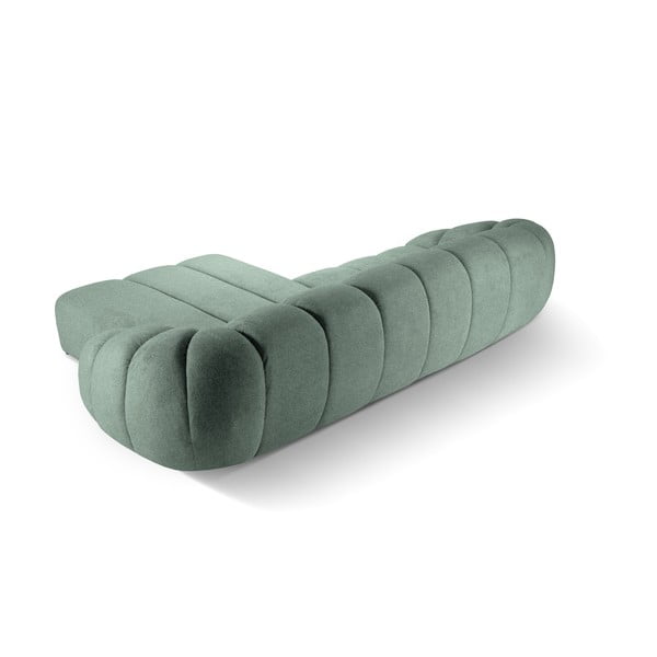 Svetlozelená rohová pohovka (pravý roh) Diana – Micadoni -image-3