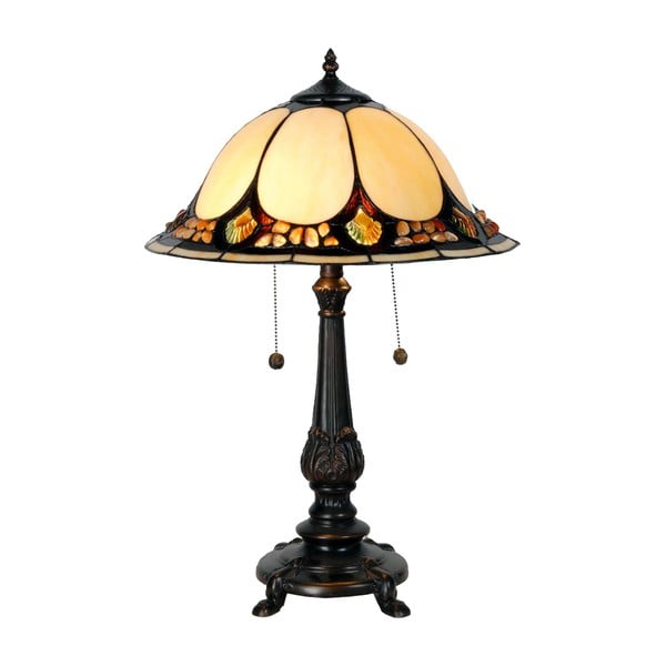 Tiffany stolová lampa Complete, 41 cm