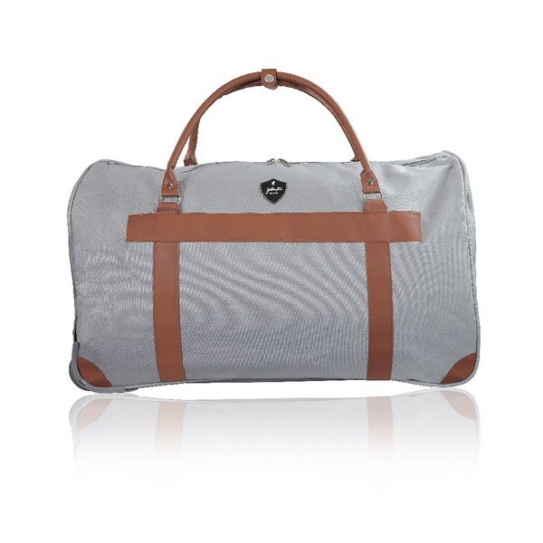 Sivá cestovná taška na kolieskach GENTLEMAN FARMER Oslo, 63 l-image-2