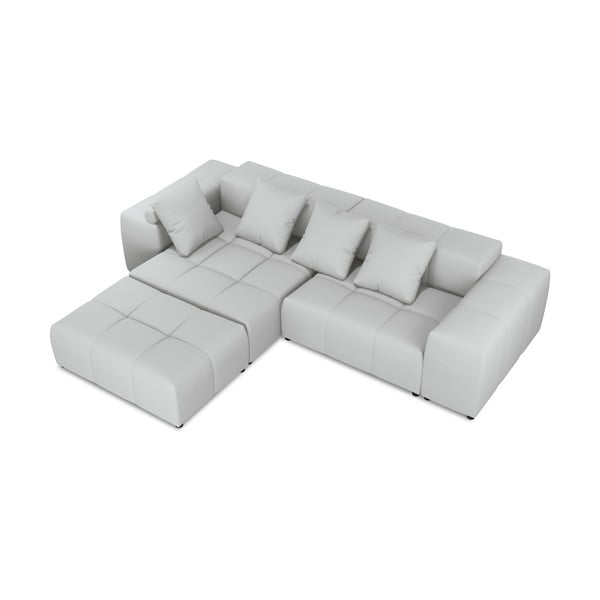 Sivá rohová pohovka (variabilná) Rome - Cosmopolitan Design-image-3