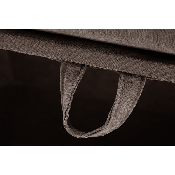 Hnedý puf s úložným priestorom Jalouse Maison Serena-image-4