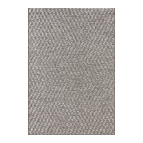 Sivý koberec vhodný aj do e×teriéru Elle Decoration Brave Caen, 80 × 150 cm