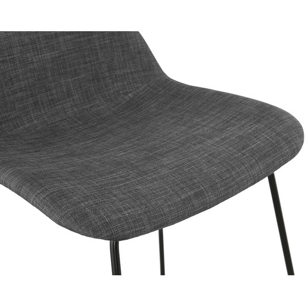 Tmavosivá barová stolička Kokoon Vancouver Mini, výška sedu 66 cm-image-1