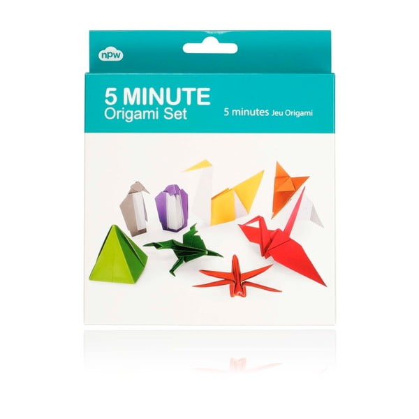 Set origami skladačiek npw™ Origami Minute