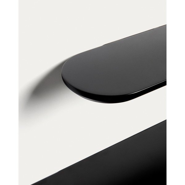 Čierne police v súprave 2 ks 55 cm Arely – Kave Home-image-3