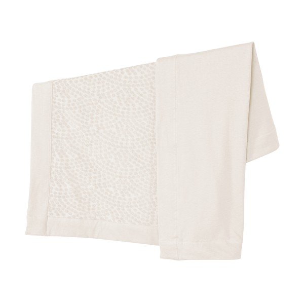 Krémovobiela detská deka 80x80 cm Seashells – Roba-image-1