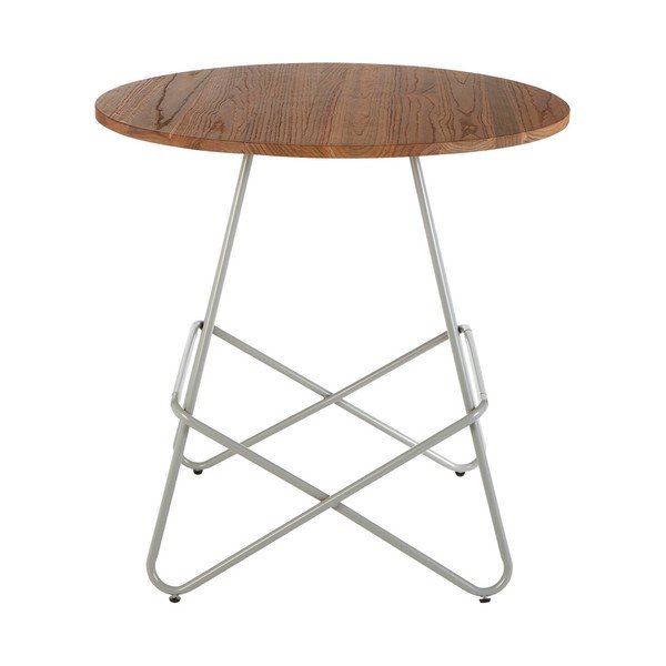 Okrúhly jedálenský stôl z brestového dreva ø 80 cm District – Premier Housewares-image-4