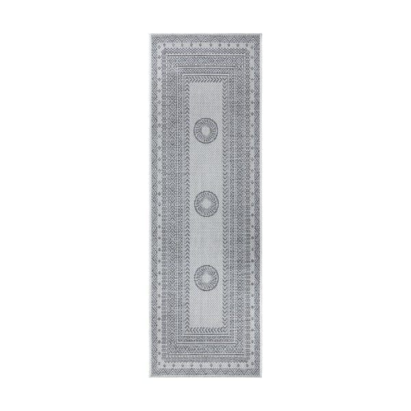 Sivo-béžový vonkajší behúň NORTHRUGS Elegant, 70 x 200 cm