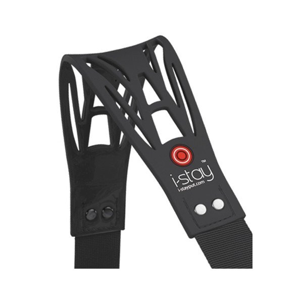 Protišmykový ergonomický ramenní popruh i-stay, čierny