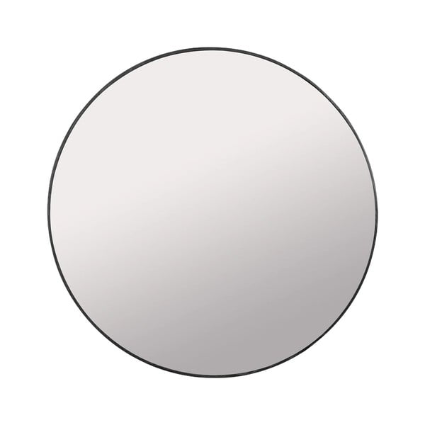 Nástenné zrkadlo s dreveným rámom ø 110 cm Miro – Blomus