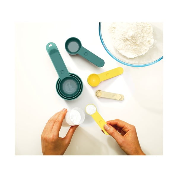 Sada 8 kuchynských odmeriek Joseph Joseph Nest Measure Opal-image-3