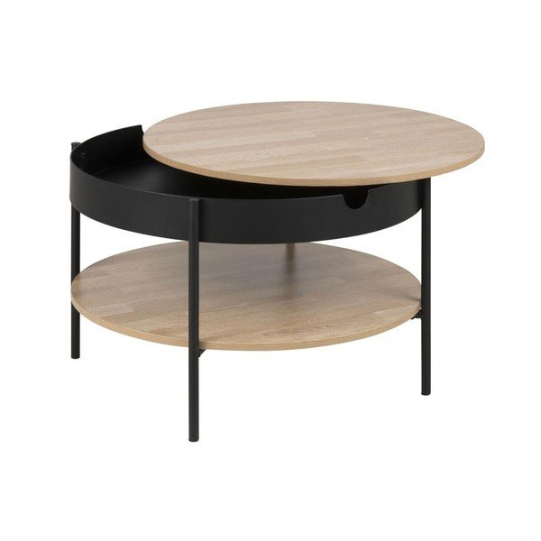 Konferenčný stolík Actona Tipton, ø 75 cm-image-2