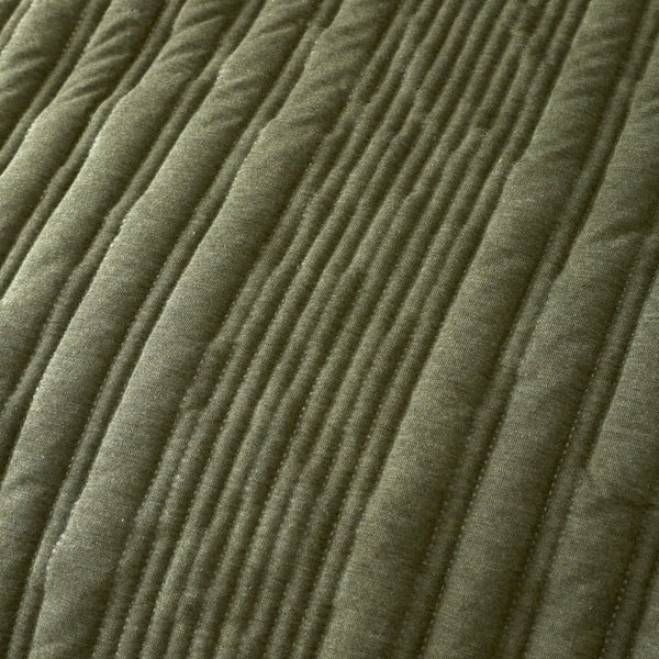 Kaki obliečky na dvojlôžko 200x200 cm Tamba Stripe – Pineapple Elephant-image-3