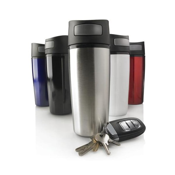 Strieborný termohrnček do auta XD Design, 300 ml-image-3