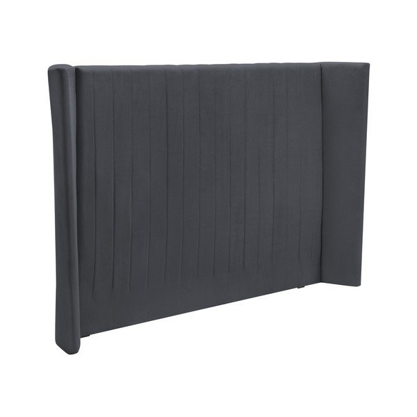 Sivé čelo postele Cosmopolitan design Vegas, 200 × 120 cm-image-4